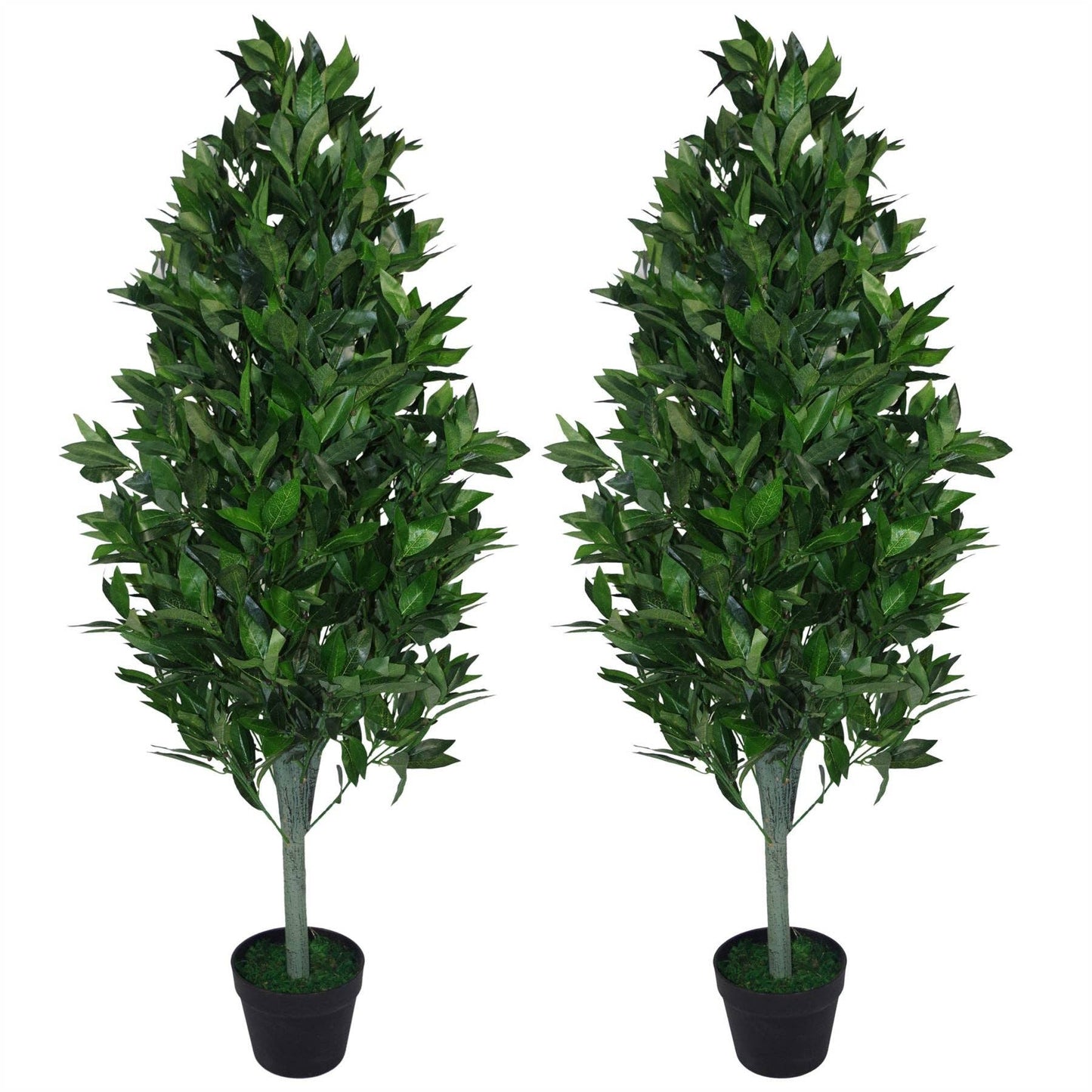 Artificial Topiary Bay Tree Pyramid Cone 120cm - Magnolia Lane co. Home + Garden + Gift