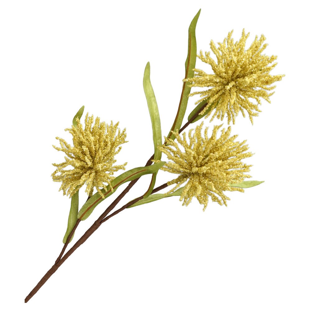 Wildflower Stem - Light Yellow - 25"