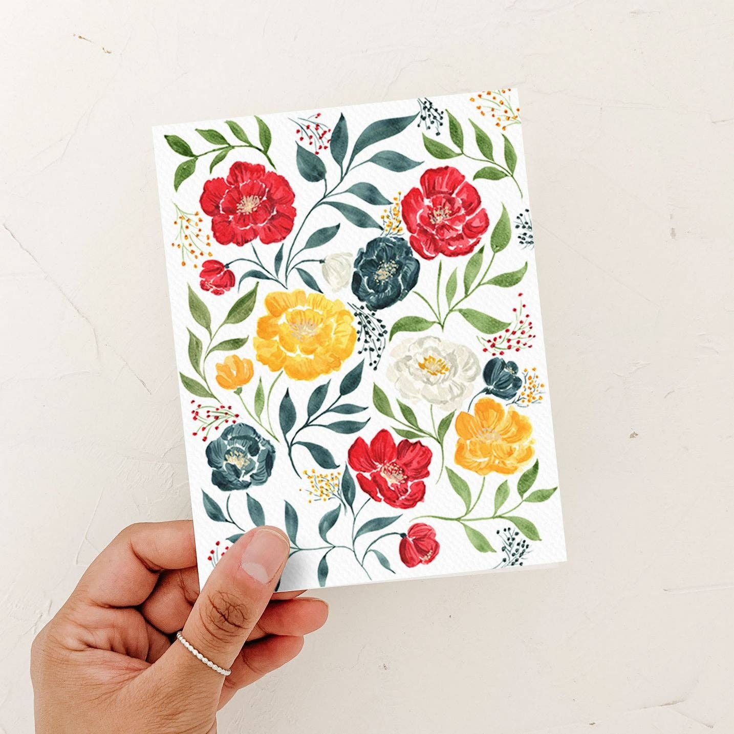 Color Pop Florals Card | Everyday Card - Magnolia Lane co. Home + Garden + Gift