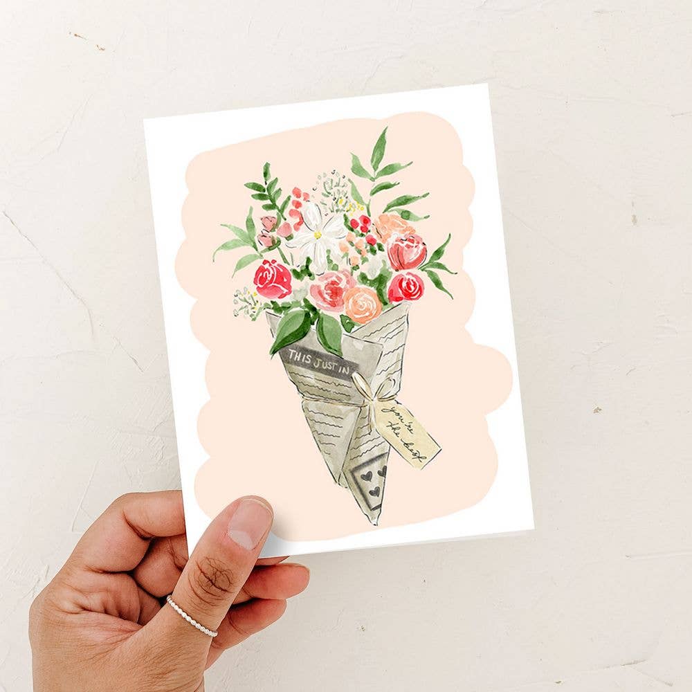 This Just in - You're the Best! Mother's Day Card - Magnolia Lane co. Home + Garden + Gift