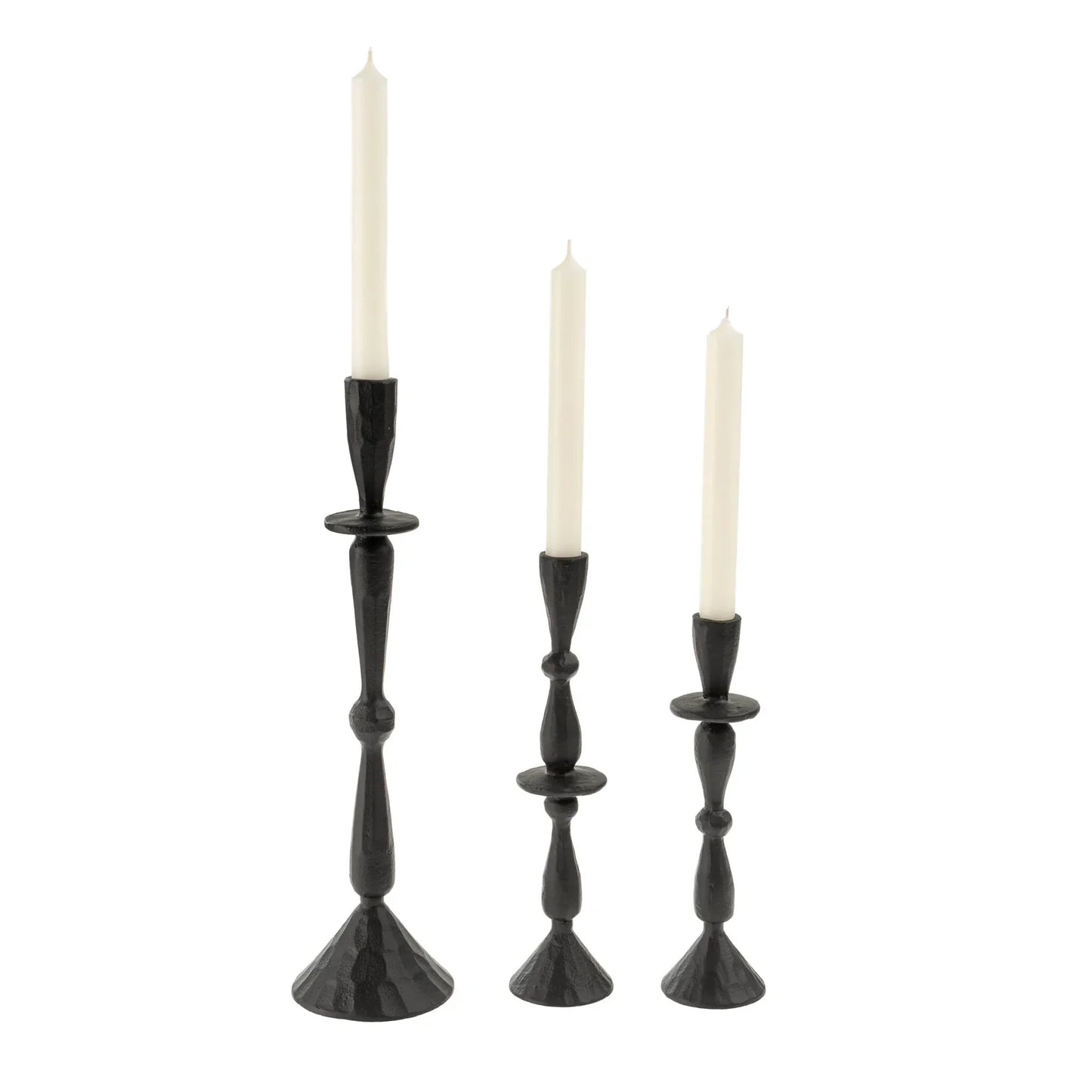 Imani Candle Holder | Black - Magnolia Lane co. Home + Garden + Gift