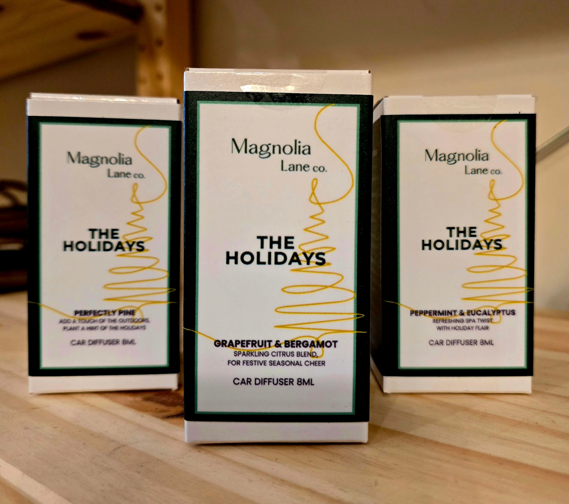 Car Diffusers HOLIDAYS EDITION | Cardle & co - Magnolia Lane co. Home + Garden + Gift