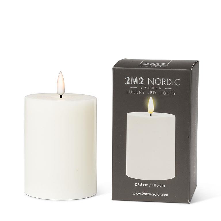 Luxlite Flameless Candles| Sand - Magnolia Lane co. Home + Garden + Gift