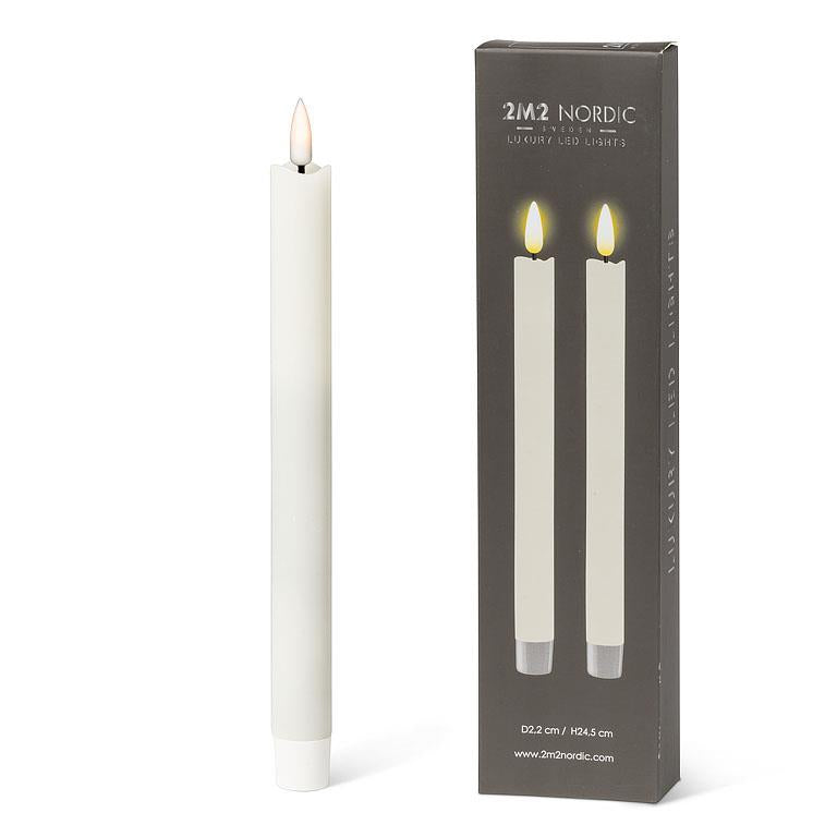 Luxlite Flameless Candles| Sand - Magnolia Lane co. Home + Garden + Gift
