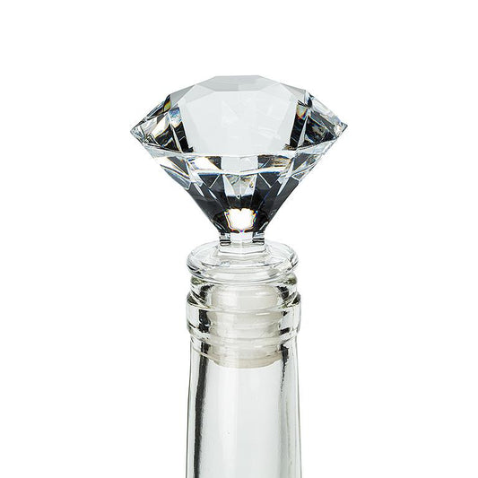 Round Cut Gem Bottle Stopper-3"H - Magnolia Lane co. Home + Garden + Gift