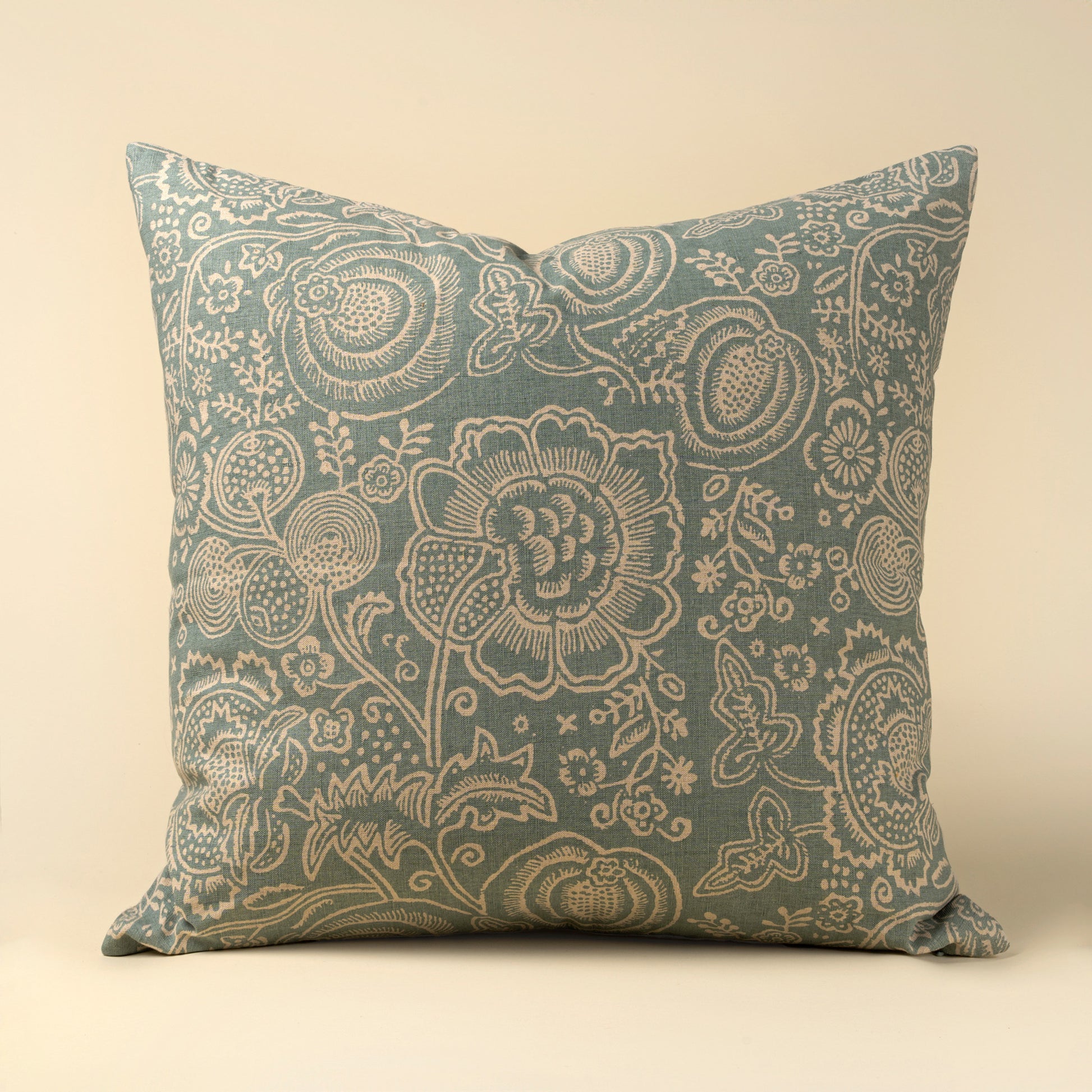 24x24 Eden Pillow, Slate Blue - Magnolia Lane co. Home + Garden + Gift