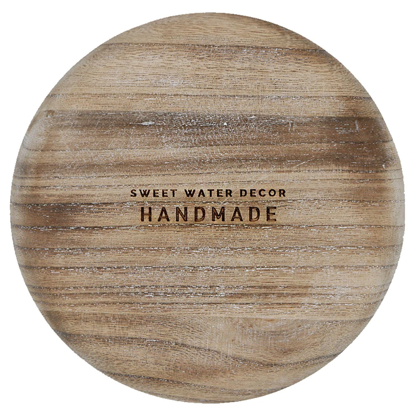 Rustic Round Wood Tray - Home Decor & Gifts - Magnolia Lane co. Home + Garden + Gift