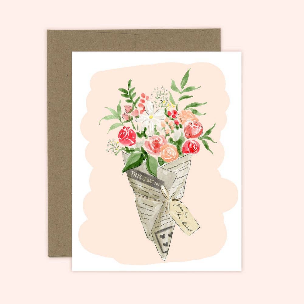 This Just in - You're the Best! Mother's Day Card - Magnolia Lane co. Home + Garden + Gift