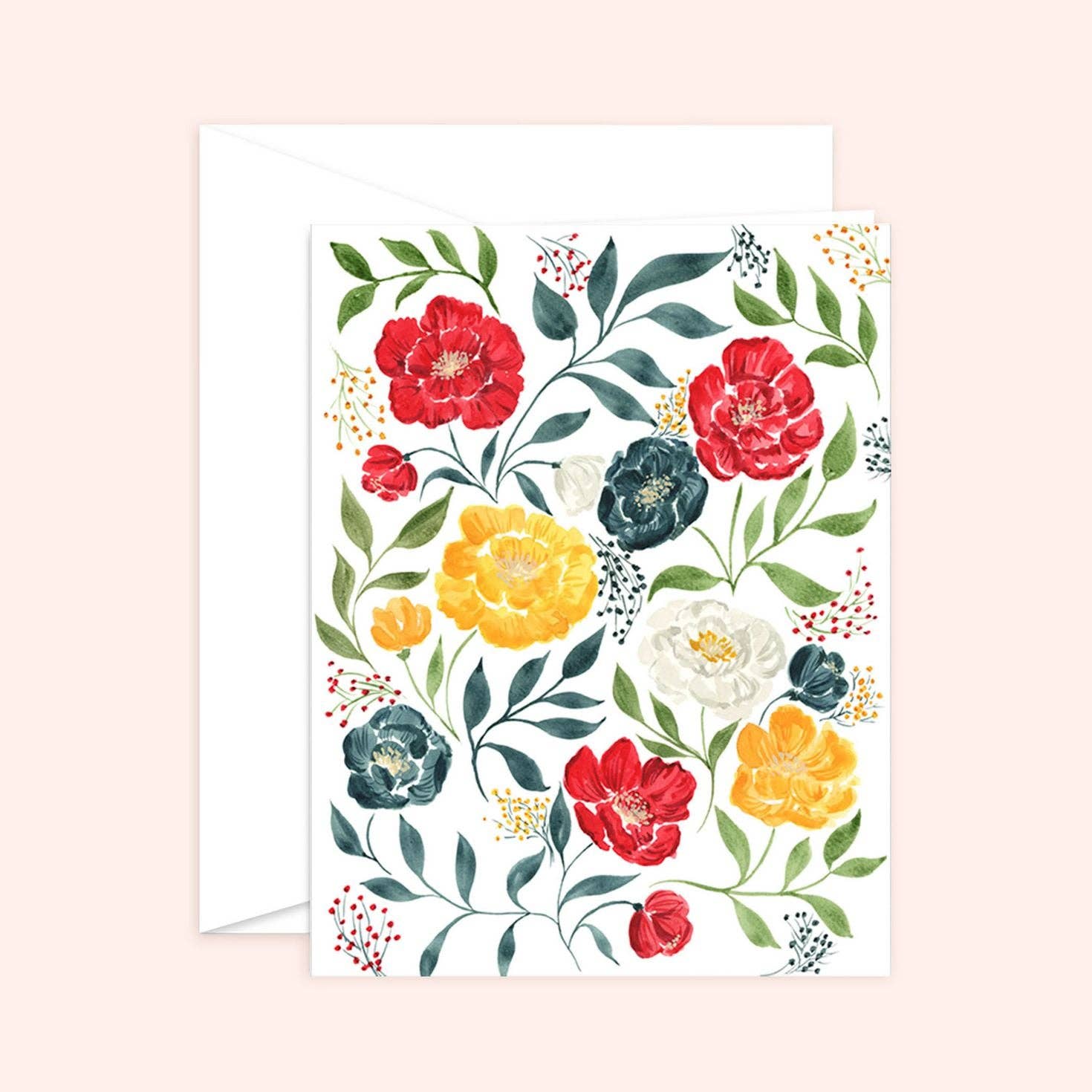 Color Pop Florals Card | Everyday Card - Magnolia Lane co. Home + Garden + Gift