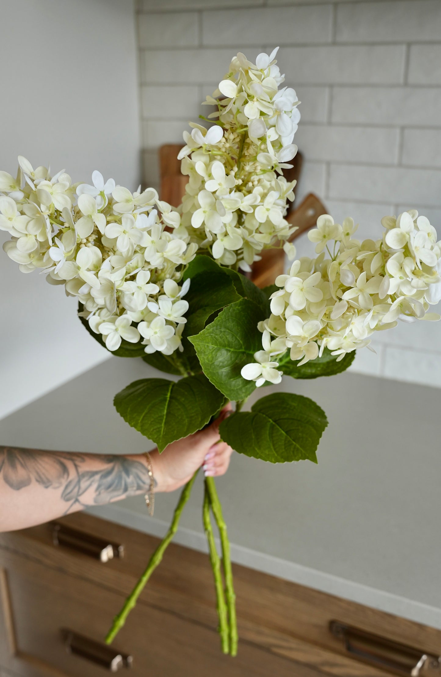 Faux Hydrangea Paniculata | Cream - Magnolia Lane co. Home + Garden + Gift