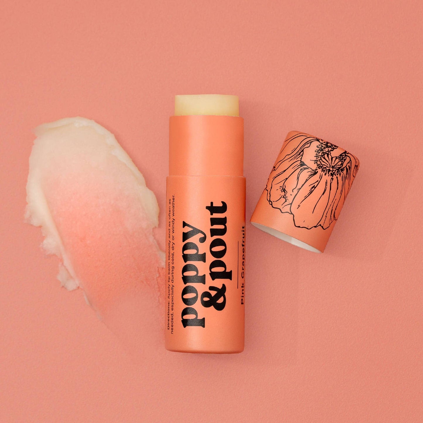 Lip Balm, Pink Grapefruit - Magnolia Lane co. Home + Garden + Gift