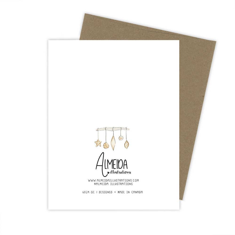 Minimalist Christmas Holiday Greeting Card - Magnolia Lane co. Home + Garden + Gift