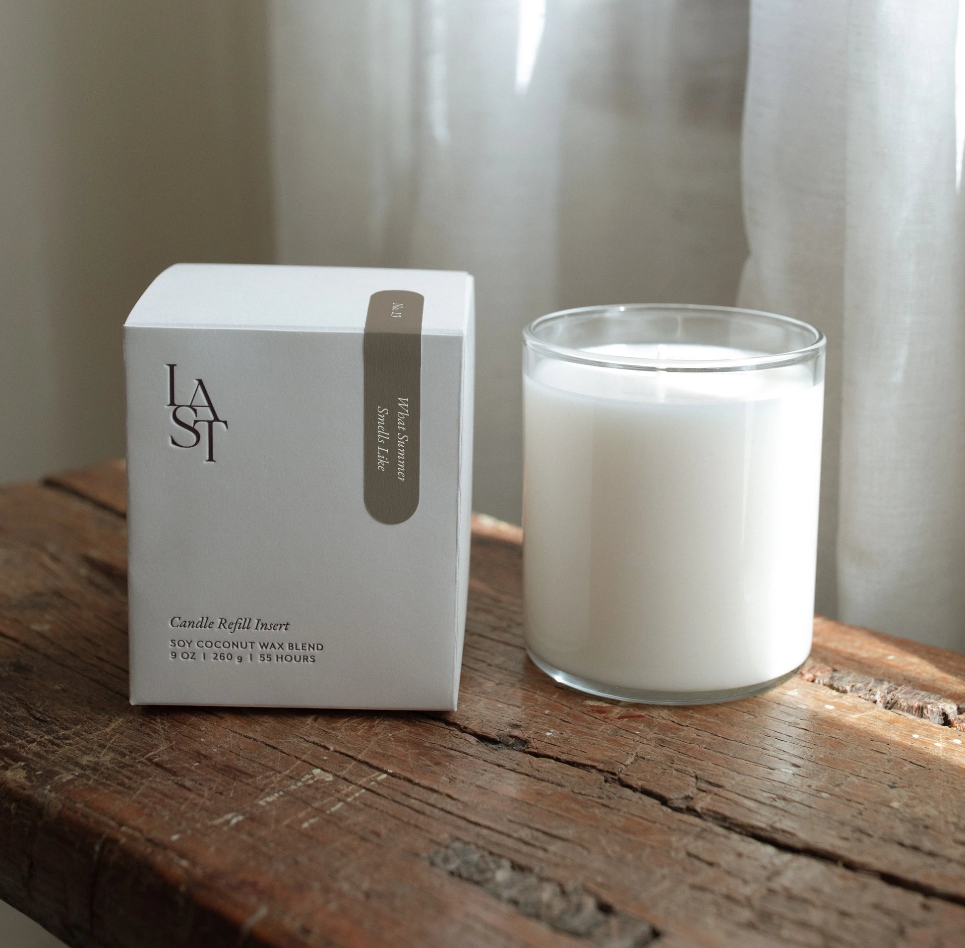 No. 13 | What Summer Smells Like Candle Refill Insert - Magnolia Lane co. Home + Garden + Gift