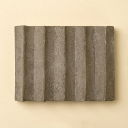 Concrete Soap Dish, Ripple - Magnolia Lane co. Home + Garden + Gift