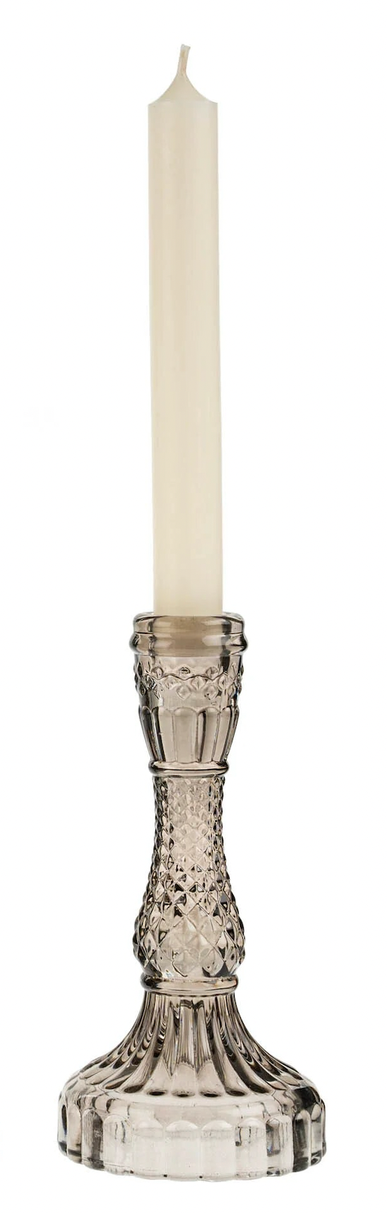 Palazzo Glass Candle Holders | Three Colours - Magnolia Lane co. Home + Garden + Gift