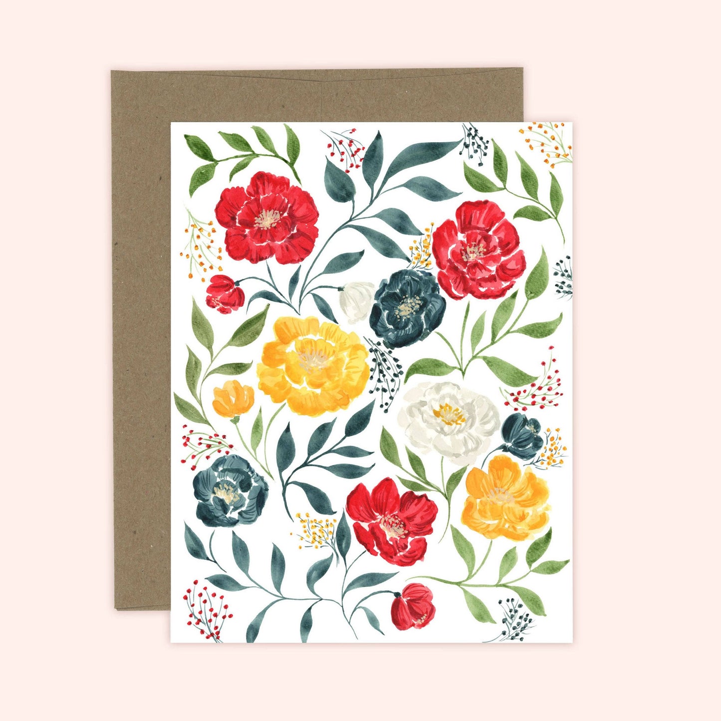 Color Pop Florals Card | Everyday Card - Magnolia Lane co. Home + Garden + Gift
