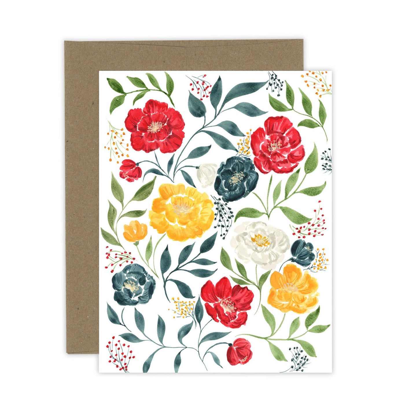 Color Pop Florals Card | Everyday Card - Magnolia Lane co. Home + Garden + Gift