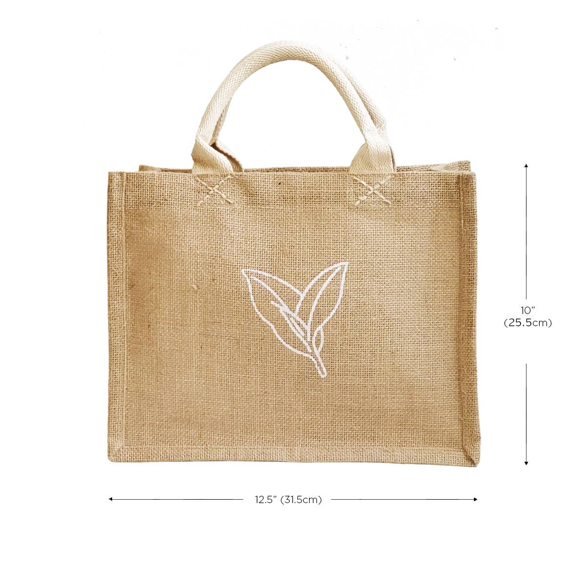 Handmade Burlap Jute Tote • Gift Bag - Nature - Magnolia Lane co. Home + Garden + Gift