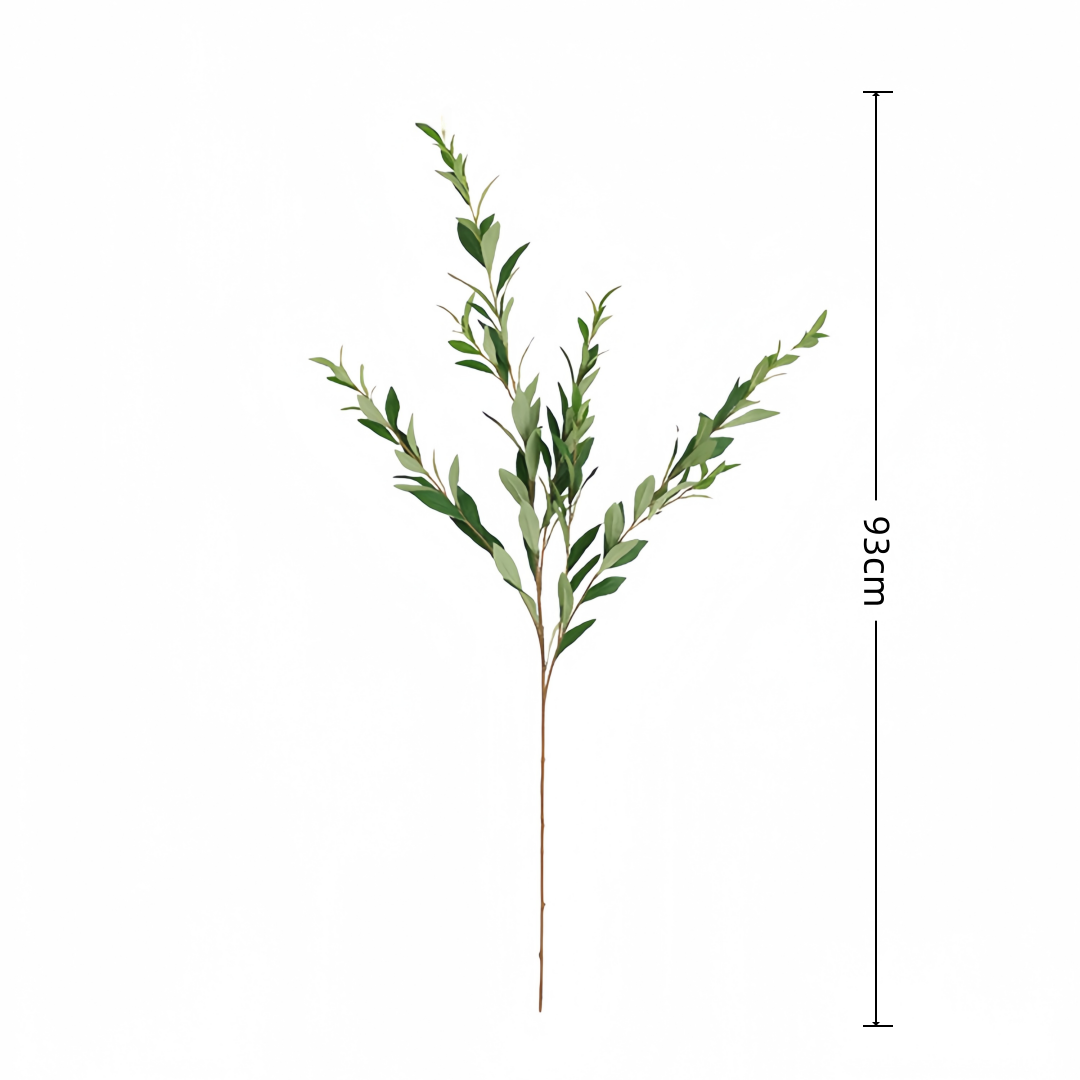 Artificial Snow willow leaves for home decor wedding floral - Magnolia Lane co. Home + Garden + Gift
