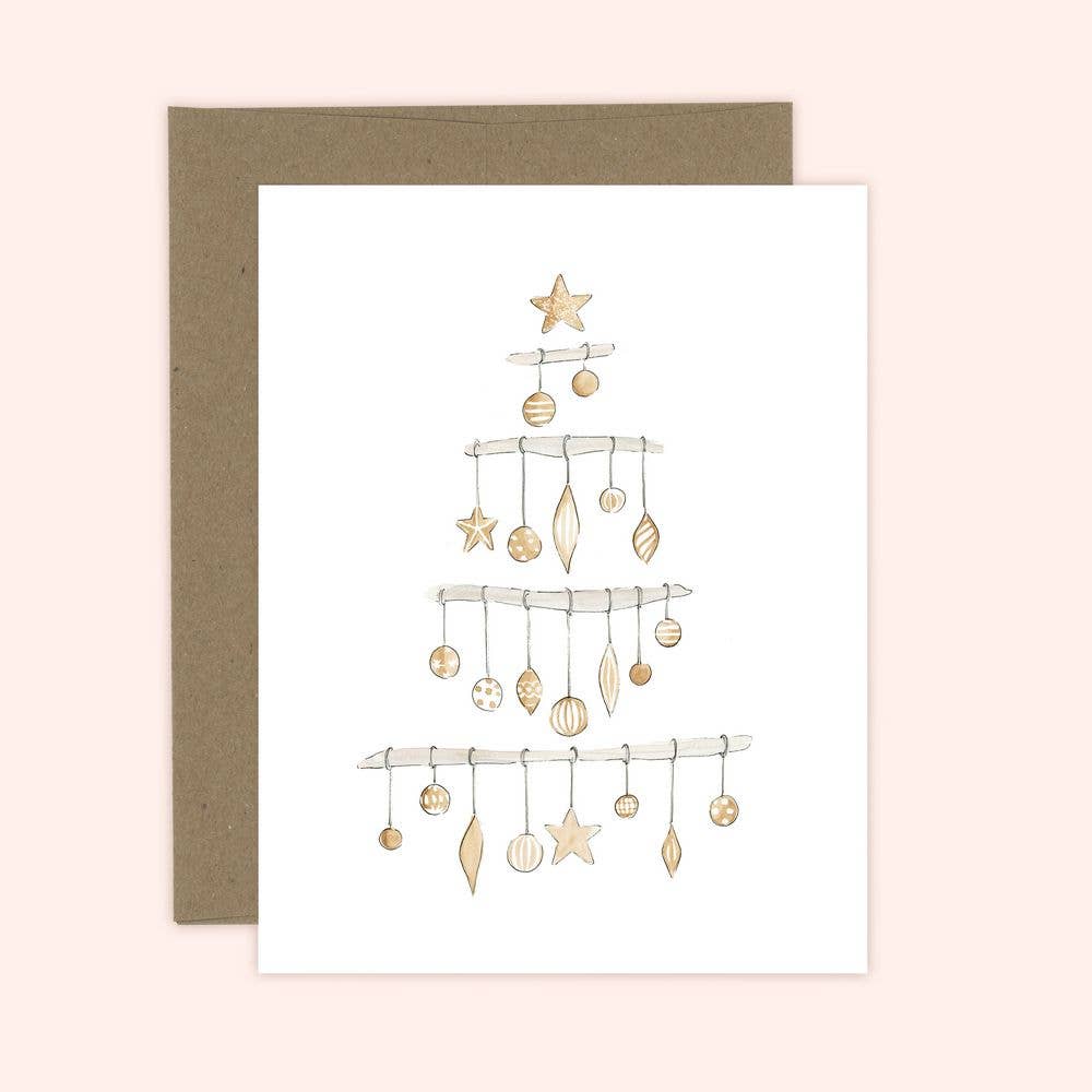 Minimalist Christmas Holiday Greeting Card - Magnolia Lane co. Home + Garden + Gift