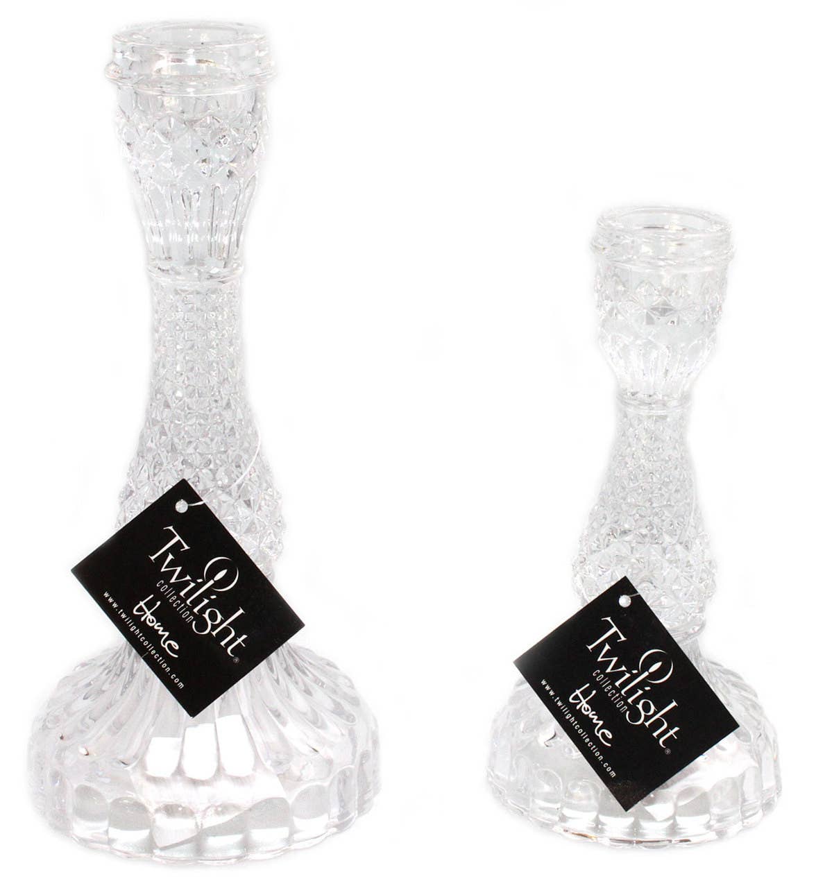 Bella Candle Holders – Clear - Magnolia Lane co. Home + Garden + Gift