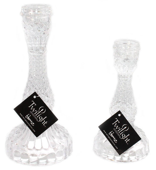 Bella Candle Holders – Clear - Magnolia Lane co. Home + Garden + Gift