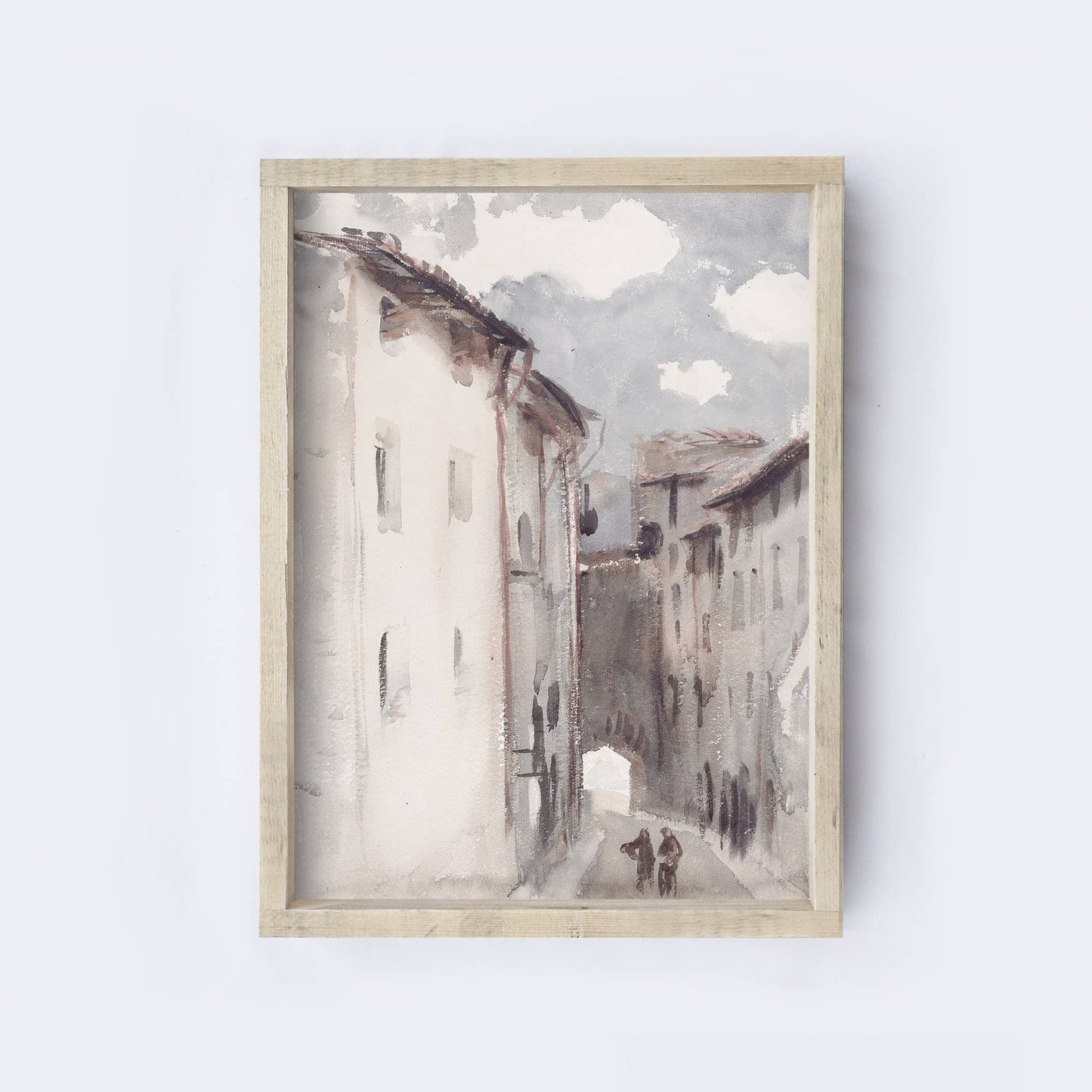 Vintage European Print | European Town Print A158 - Magnolia Lane co. Home + Garden + Gift