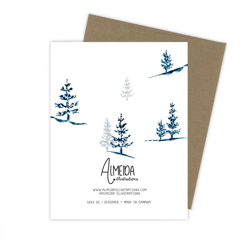Let it Snow Christmas Card - Magnolia Lane co. Home + Garden + Gift