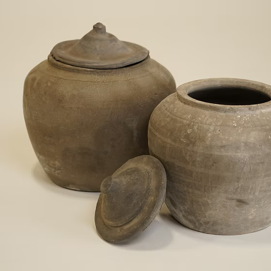 Louis I Lidded Vintage Pot - Magnolia Lane co. Home + Garden + Gift