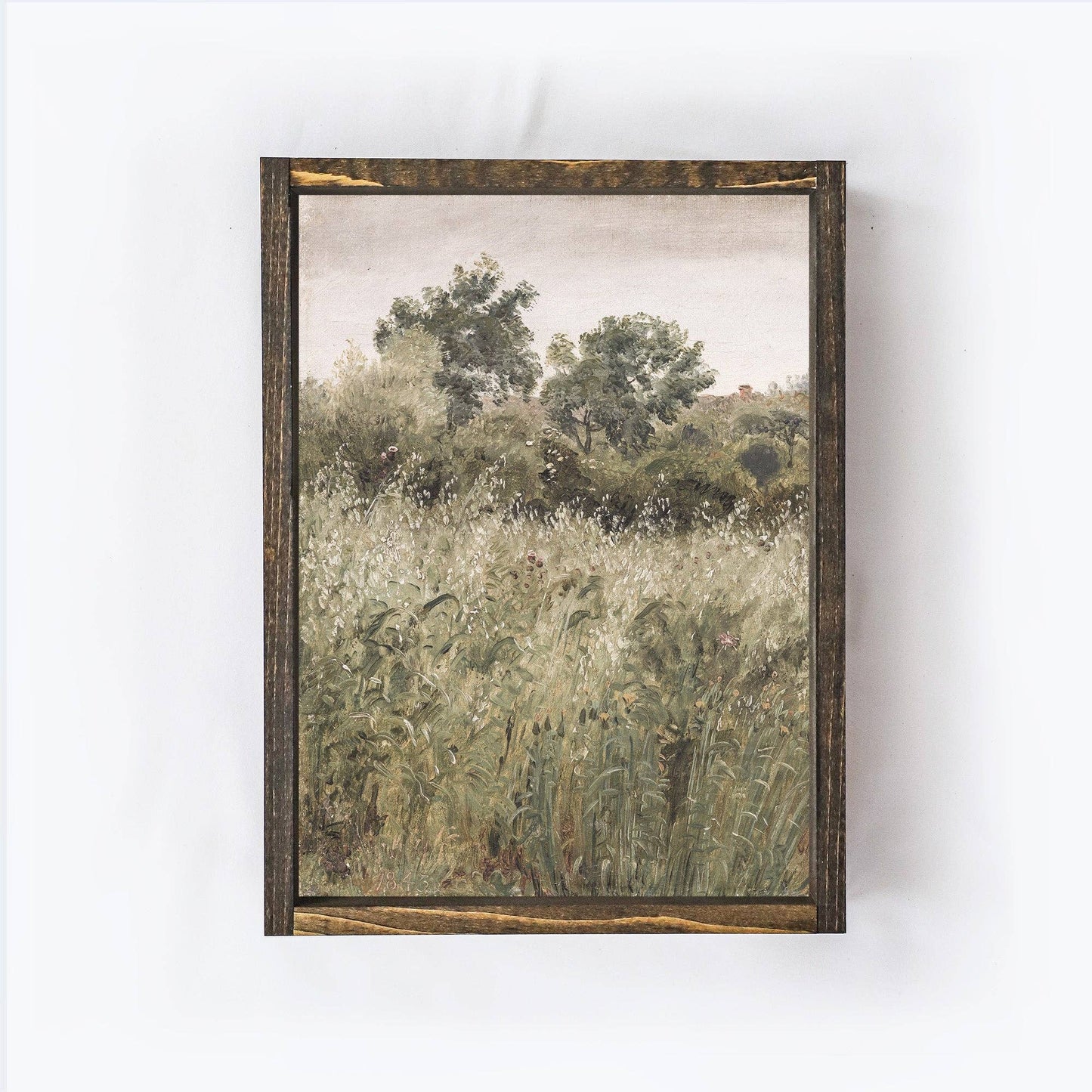 Vintage Print Framed | Fall Harvest Vertical A81 - Magnolia Lane co. Home + Garden + Gift