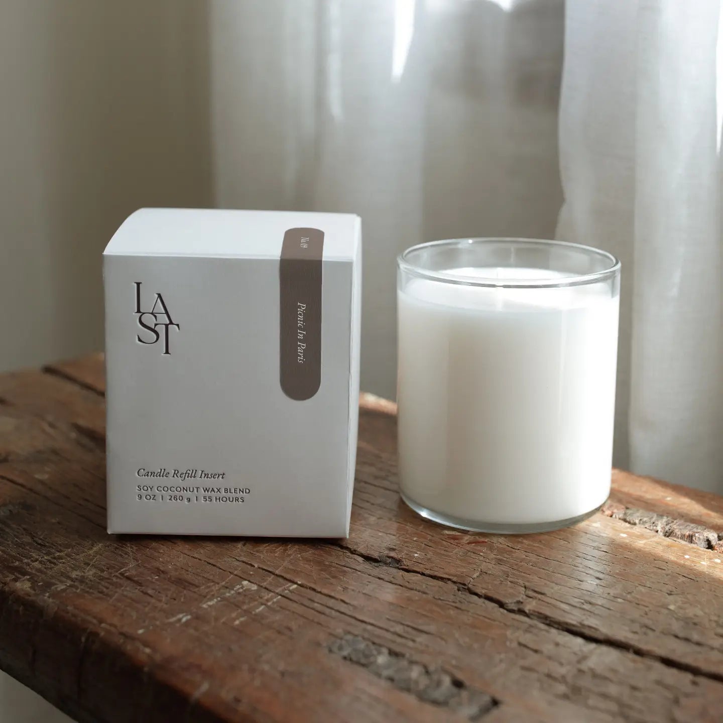 No.09 | Picnic in Paris Candle Refill Insert - Magnolia Lane co. Home + Garden + Gift